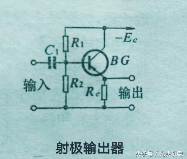 它的电路结构很简单,r1、r2是上下偏置电阻。 它没有集电极电阻,而有发射极电阻re,外接负载和re相接。re起到电压串联负反馈作用,输出电压全部反馈回输入端。射极输出器只对电流有放大作用,对电压没有放大作用,电压放大倍数稍小于1。 但是它的输入阻抗很高,输出阻抗很低。它是一个很好的阻抗变换器,被广泛地应用于电子电路中。 五,【直流放大器】 频率范围可以从直流开始的放大器叫做直流放大器。 也就是说,这种放大器不但能够放大交流信号,而且能够放大直流信号或者变化缓慢的信号。 这种放大器,前后级采用直接掲合、